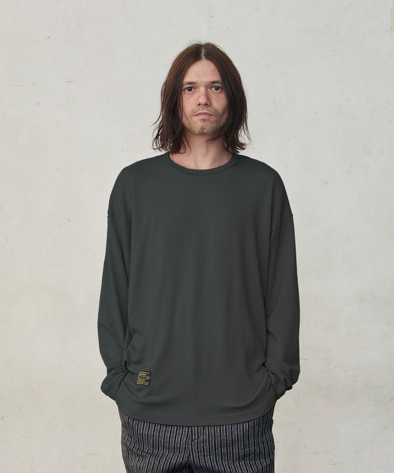 EGO TRIPPING エゴトリッピング / WASHABLE WOOL TEE ウォッシャブルウールTEE ウールTシャツ