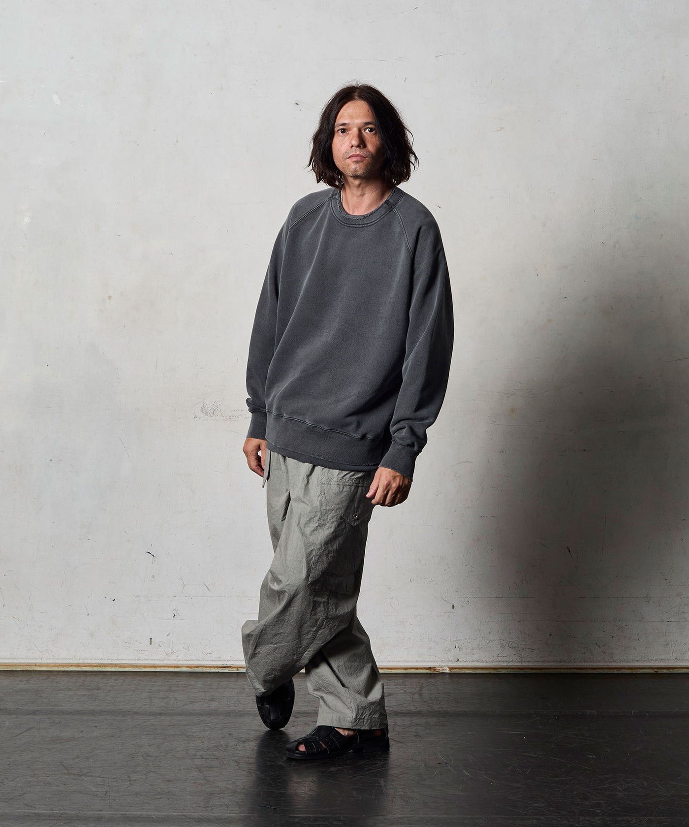 【EGO TRIPPING エゴトリッピング】CZW レイヤードスウェット☆ EGO TRIPPING エゴトリッピング / DARKLAYER レイヤード