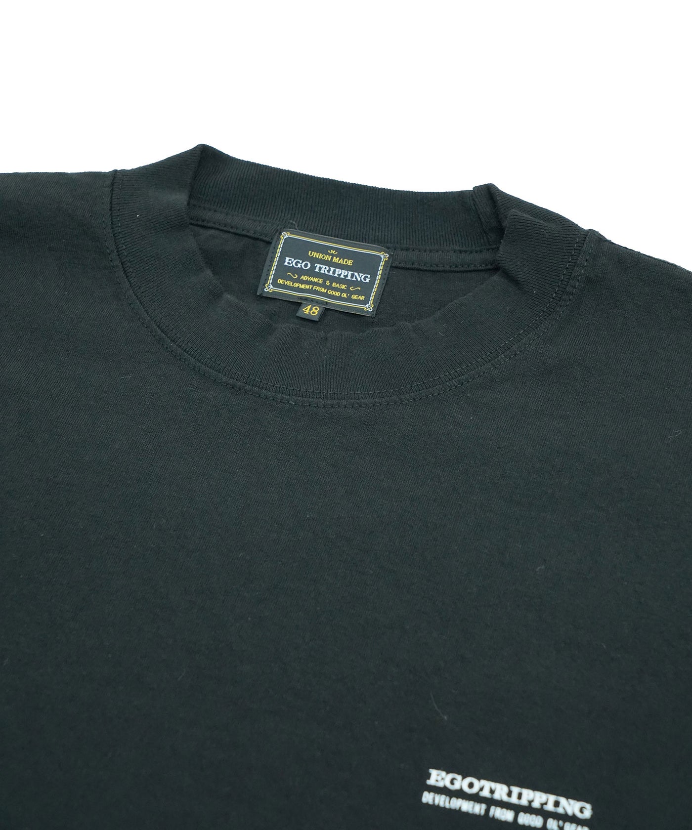 EGO TRIPPING×PROPA9ANDA刺繍入りジャケットカーキ染め粹×叛 SPRING/SUMMER