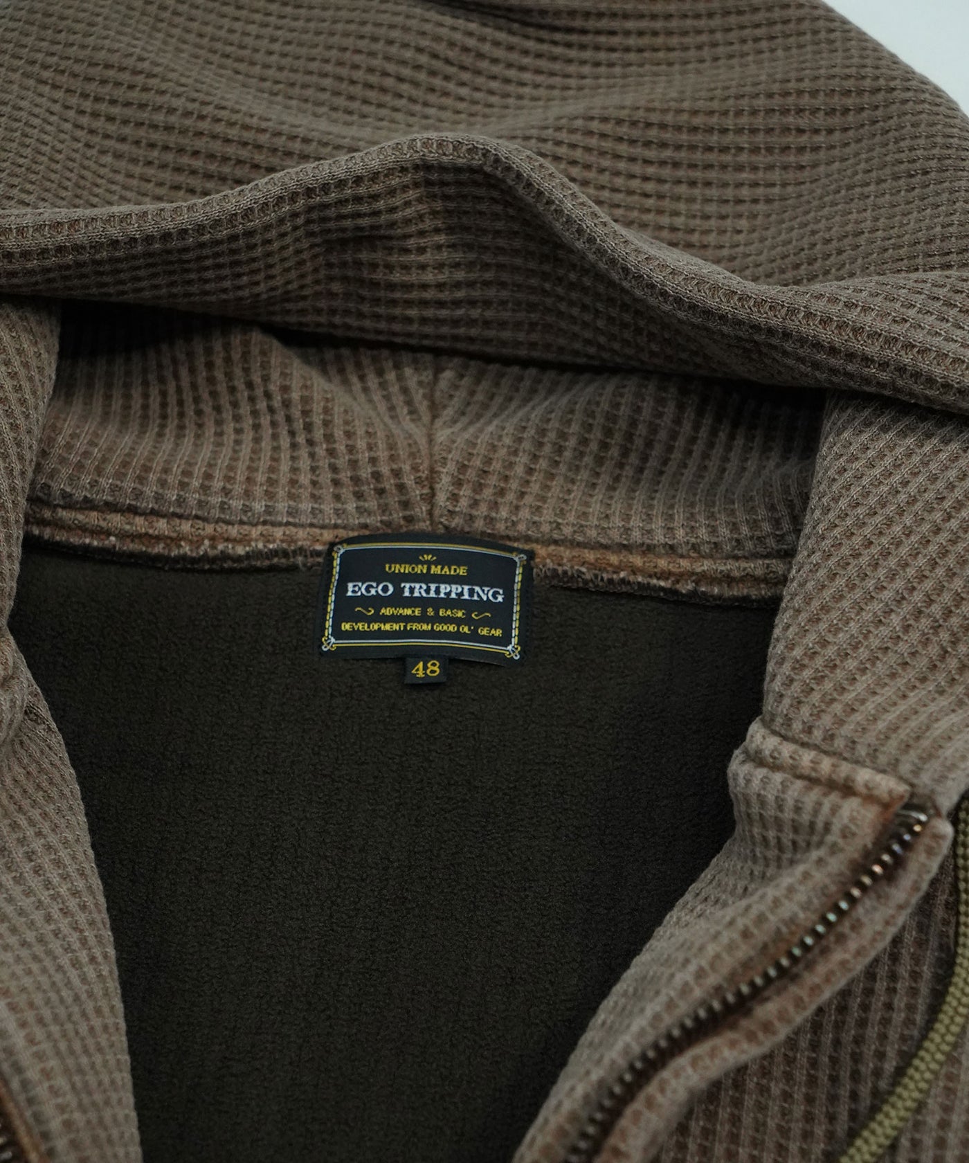 EGO TRIPPING エゴトリッピング / WARBBLE ワッフルパーカー ファー