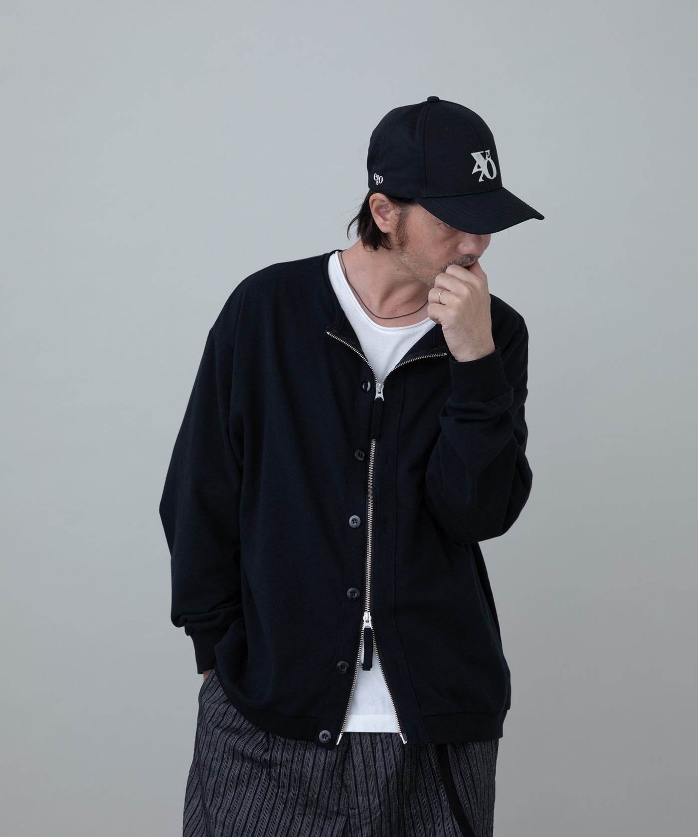 EGO TRIPPING / LINERCARDE カーディガン スウェットカーディガン