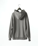 COWL-WOOL SWEATPARKA