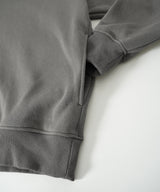 COWL-WOOL SWEATPARKA