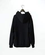 COWL-WOOL SWEATPARKA