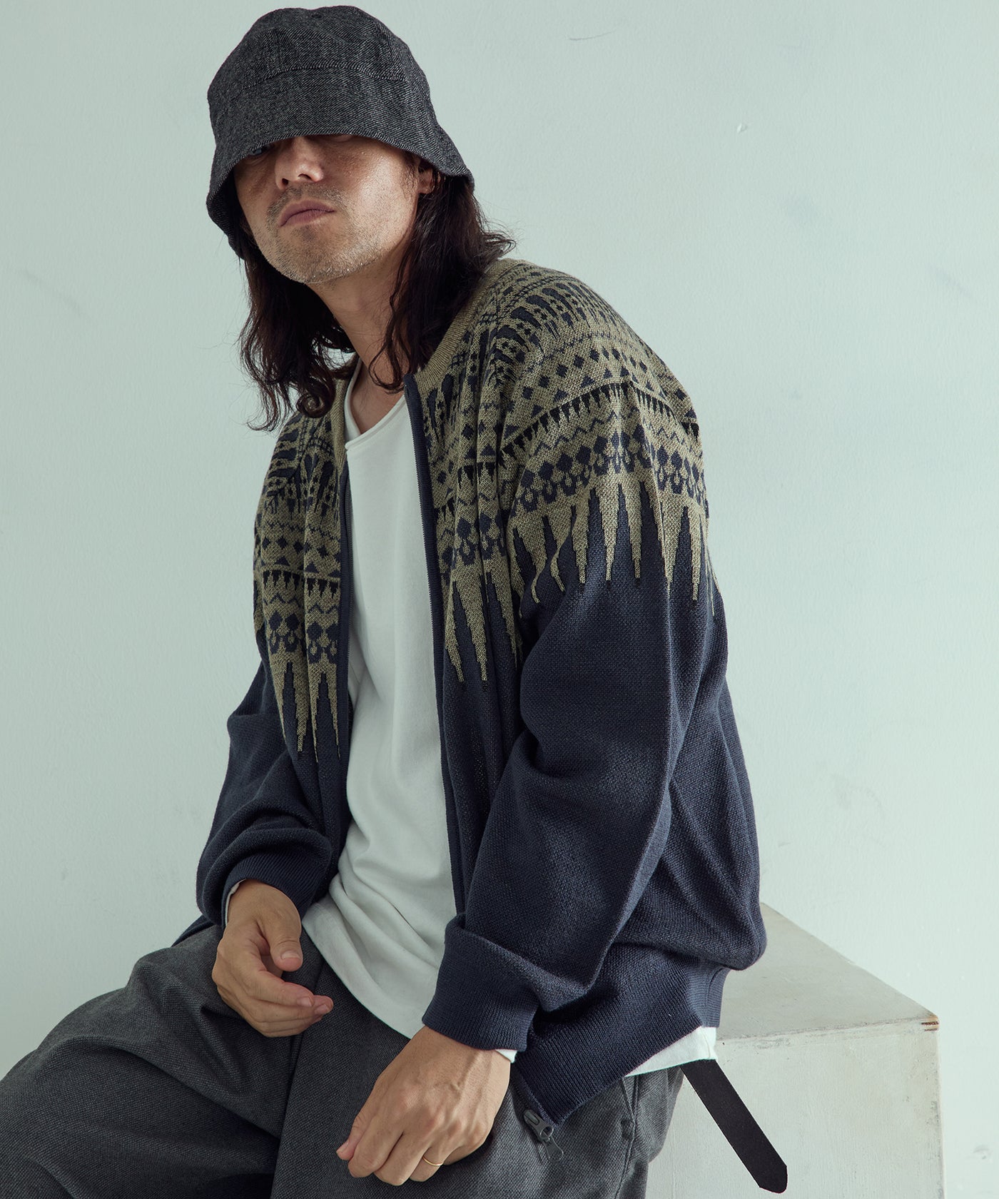 EGO TRIPPING / ARROWKNIT エゴトリッピング ニットカーディガン