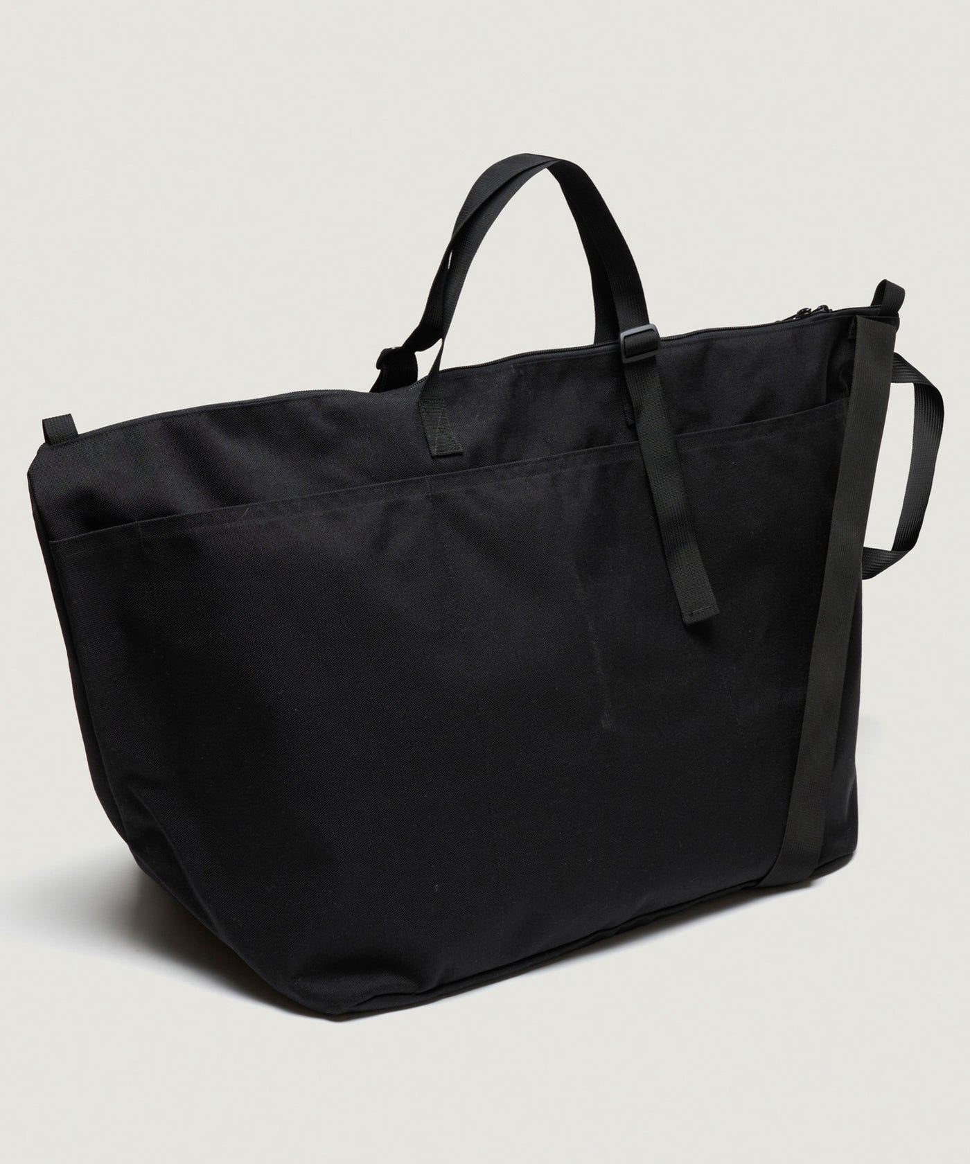 SARまたはMUR排出率85％インフェルノX24バック BAGSINPROGRESS / Traveler Duffer Large BLACK NYLON CANVAS バッグ