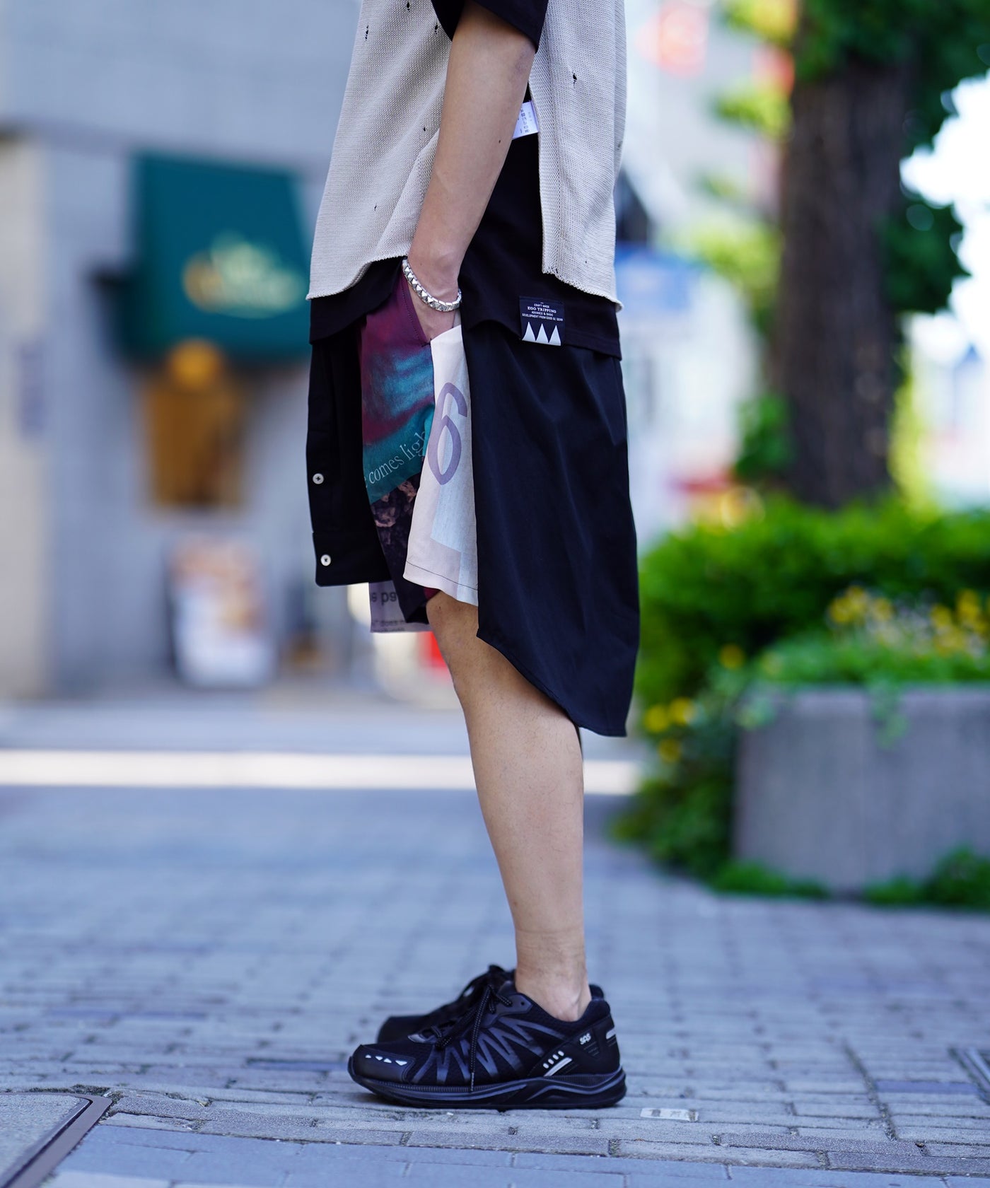 DIET BUTCHER ダイエットブッチャー / Half pants with shirt