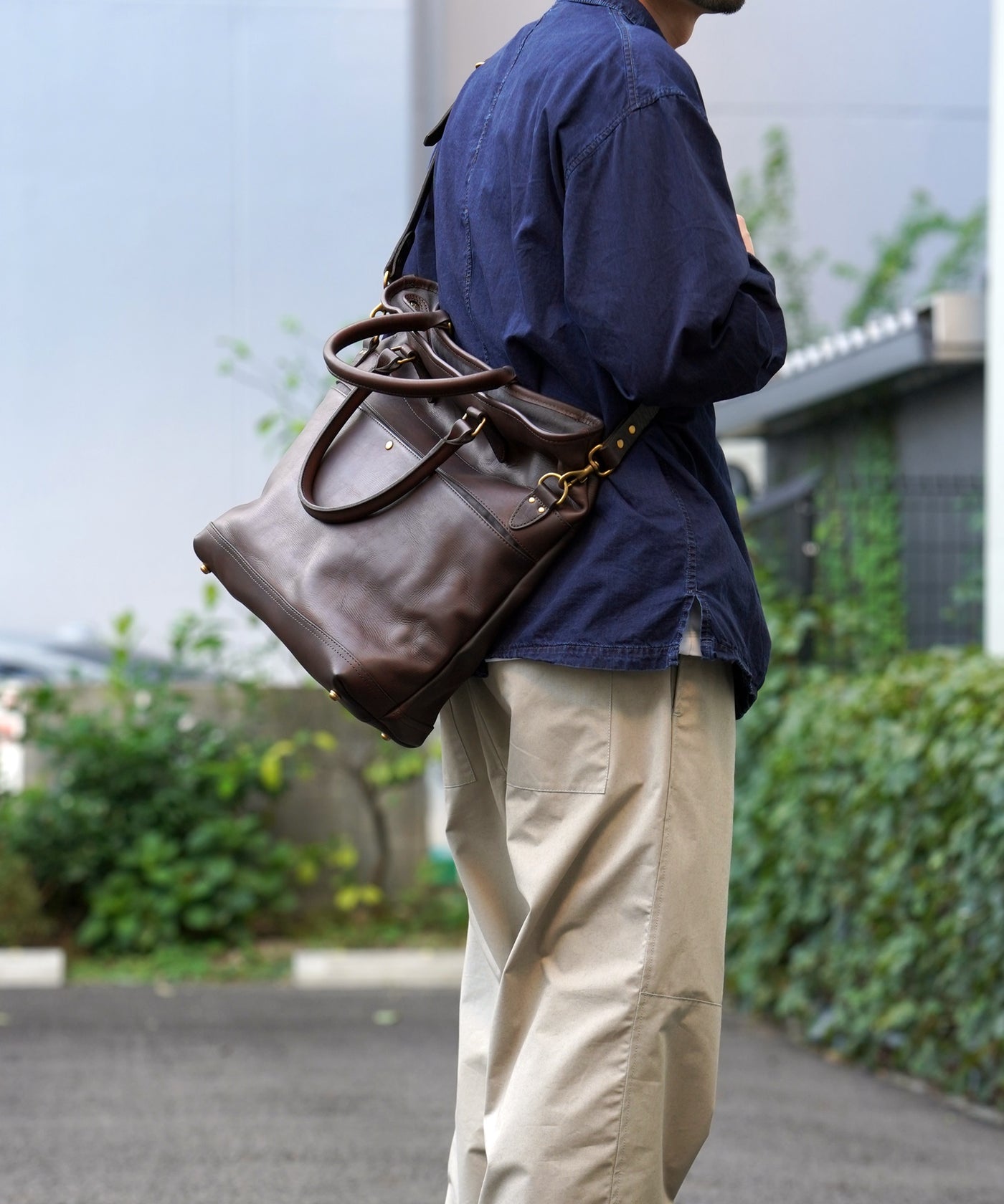 VASCO ヴァスコ / LEATHER NELSON 2Way BAG レザーネルソン2ウェイバック レザーバッグ ショルダーバッグ –  GARROT STORE