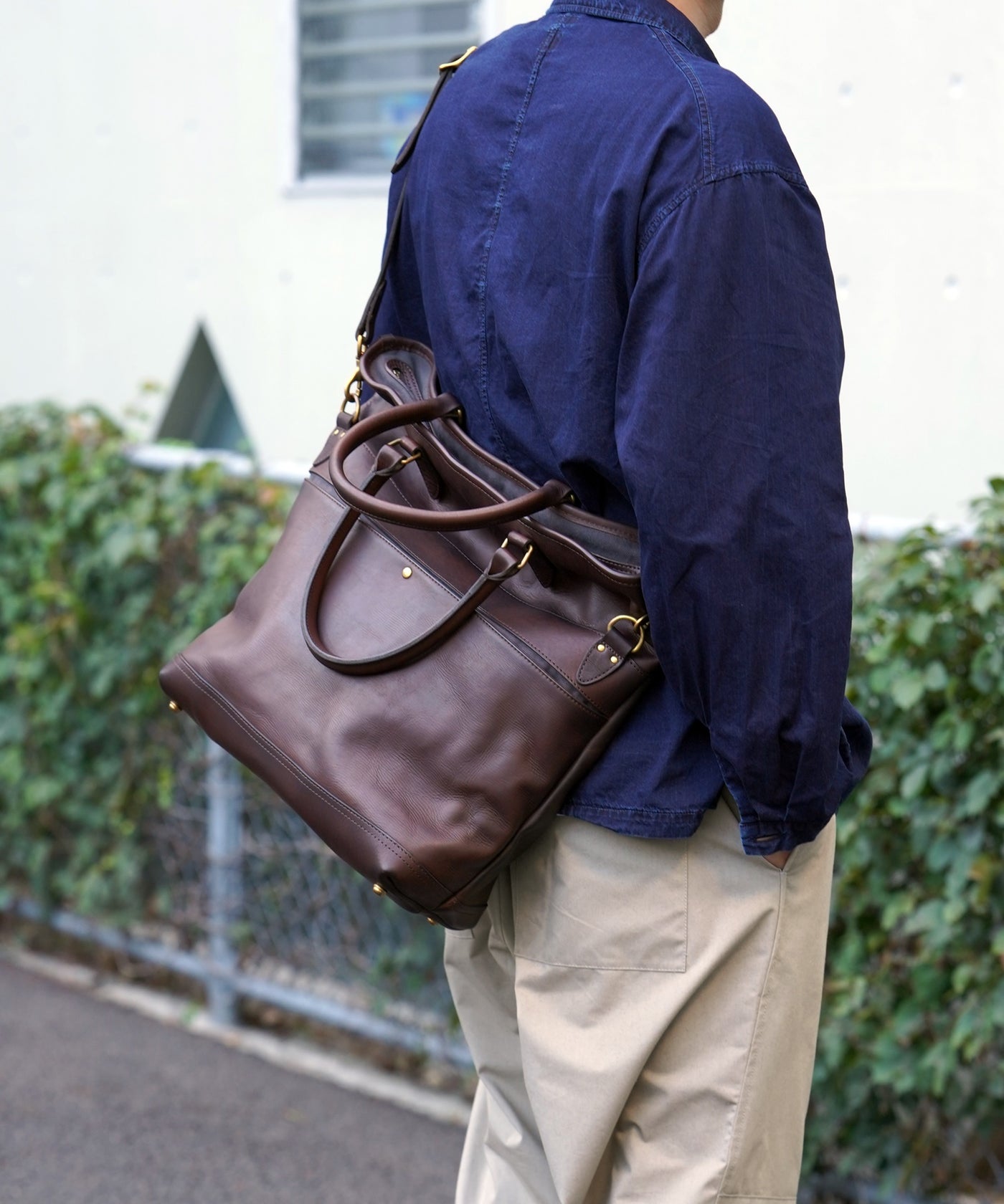 VASCO ヴァスコ / LEATHER NELSON 2Way BAG レザーネルソン2ウェイバック – GARROT STORE