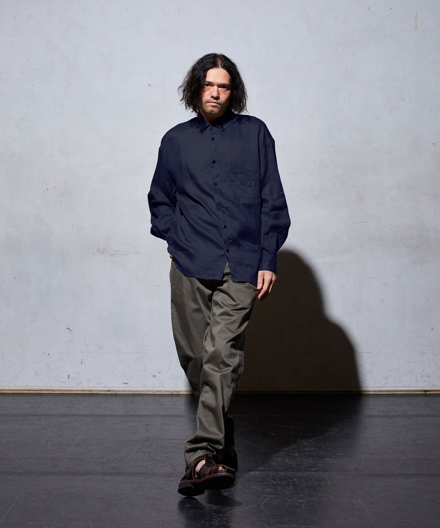 EGO TRIPPING エゴトリッピング / SELECTION LINEN SHIRT セレクション
