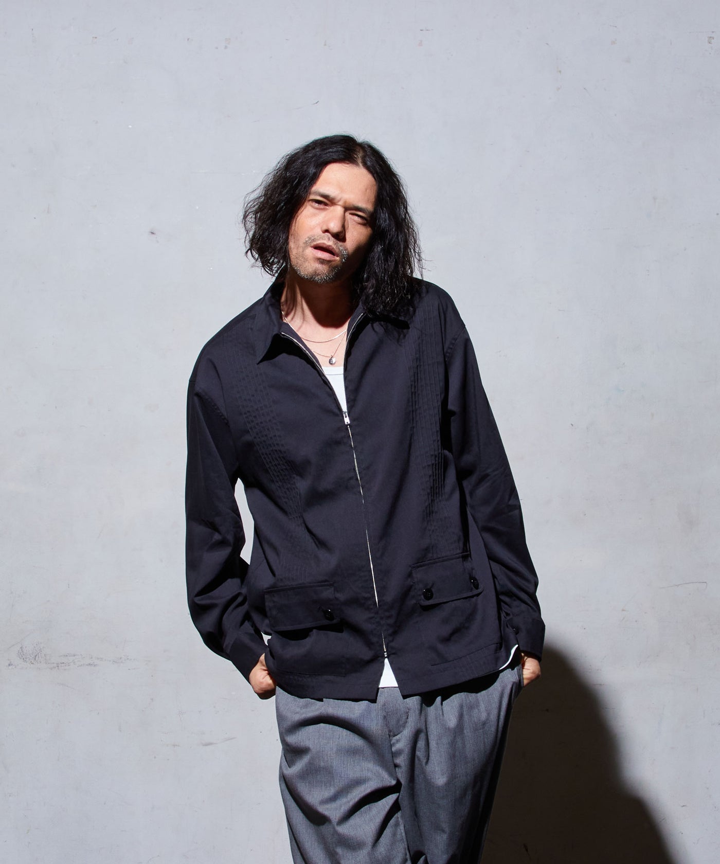 新品未使用品！  EGO TRIPPING ZIP-SHIRTS 48 新品未使用品！ EGO TRIPPING ZIP-SHIRTS 48 - メルカリ