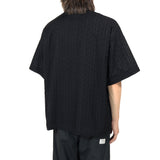 odd FLOWER ZIP SHIRT