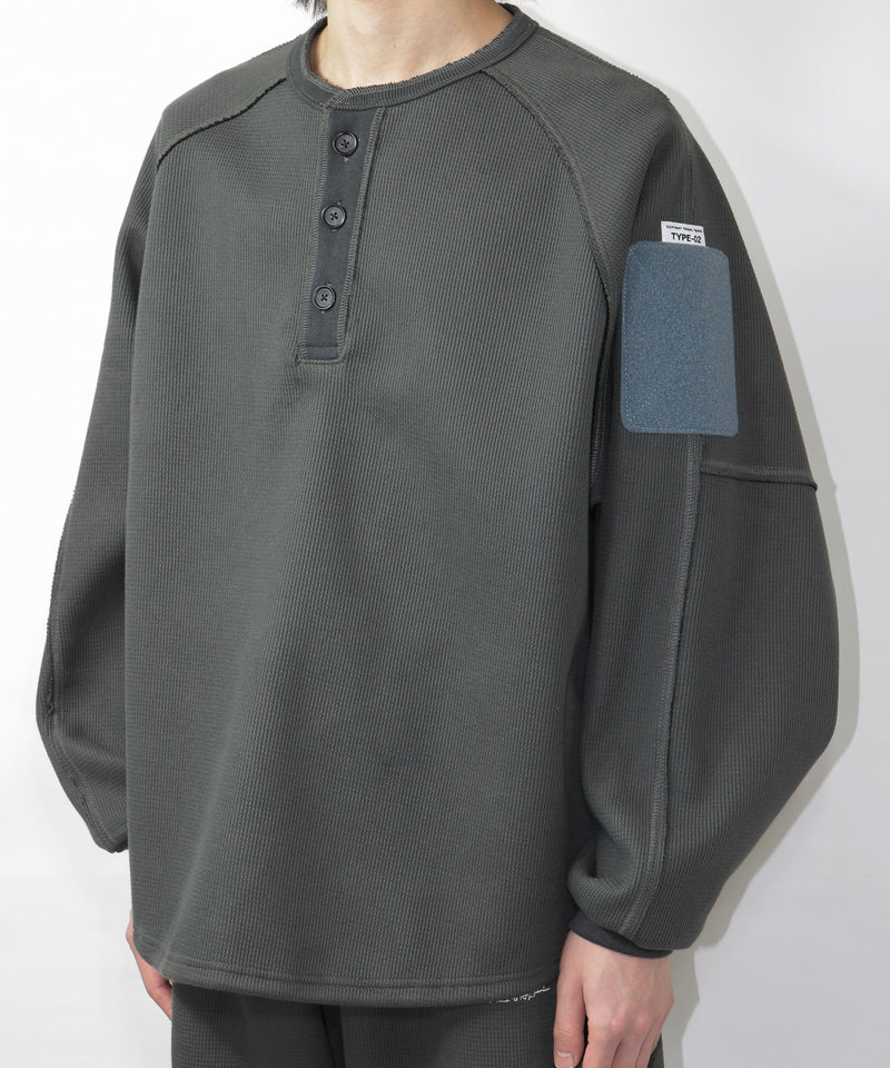 Modern Thermal Henley Neck