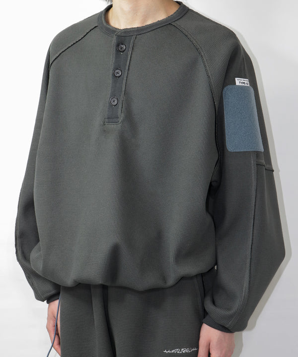 Modern Thermal Henley Neck
