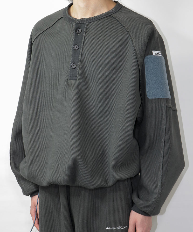 Modern Thermal Henley Neck