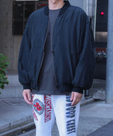 SILK BOMBER JACKET