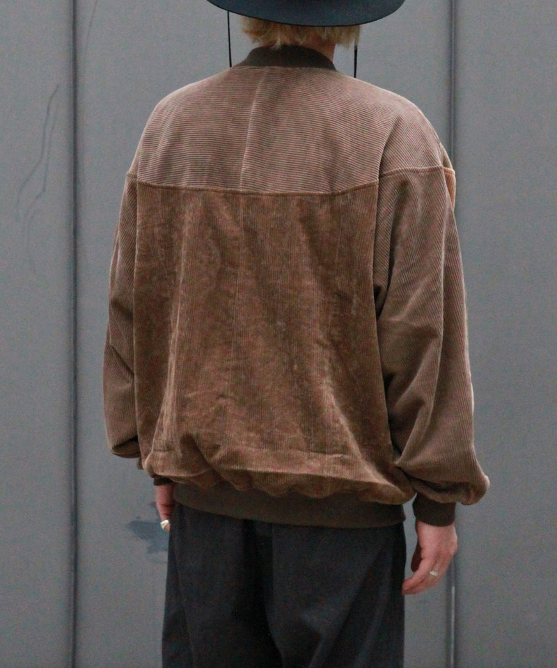 SWITCHING CORDUROY JACKET-01
