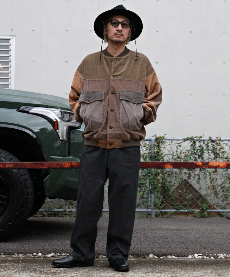 SWITCHING CORDUROY JACKET-01