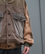 SWITCHING CORDUROY JACKET-01