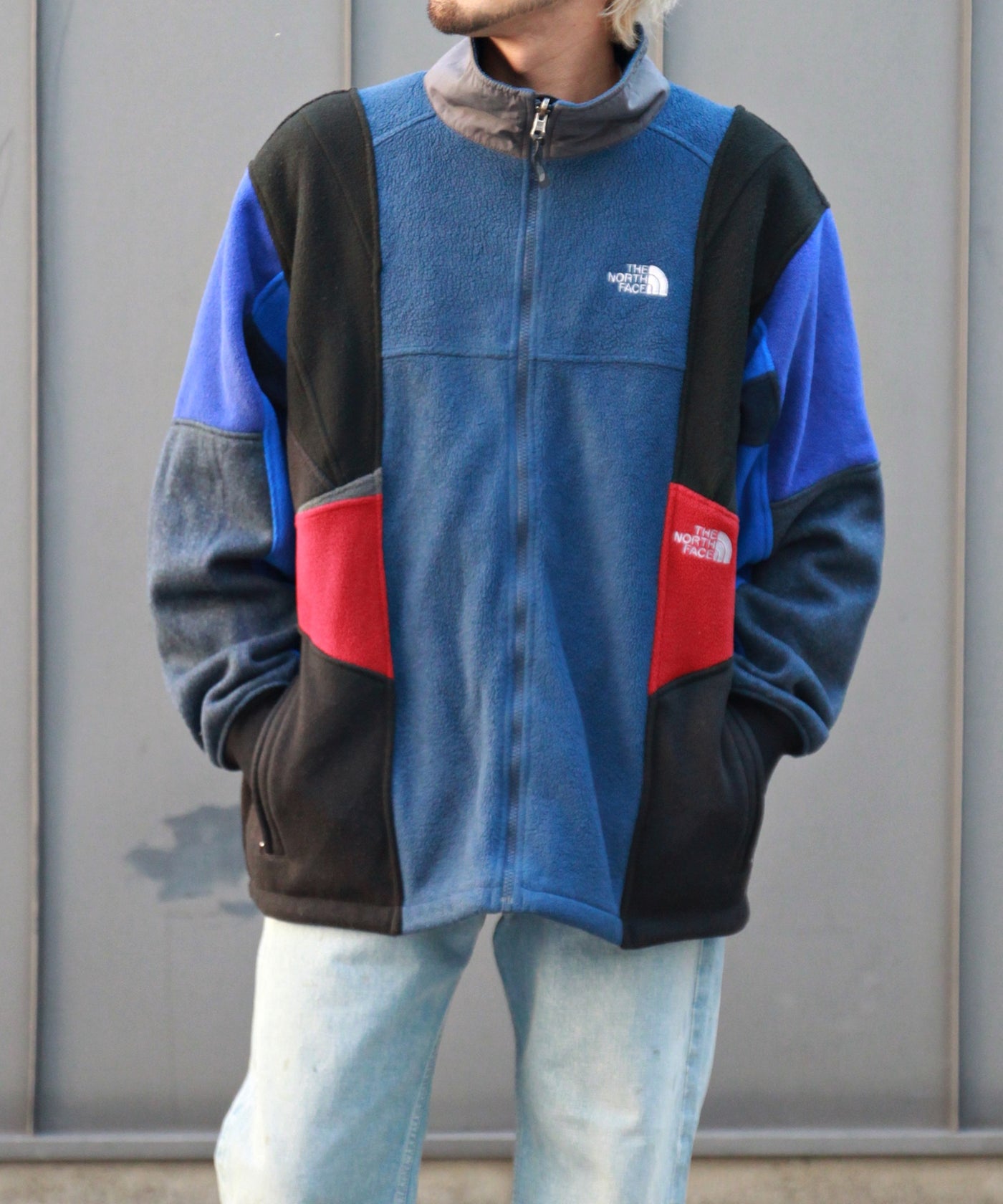 CHANGES チェンジーズ / REMAKE SWITCHING FLEECE JACKET-010 リメイク