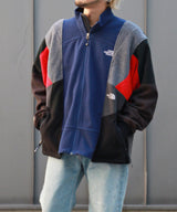 REMAKE SWITCHING FLEECE JACKET-011