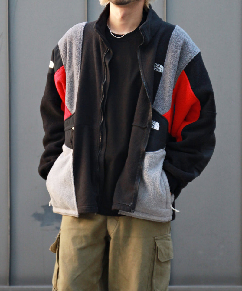 REMAKE SWITCHING FLEECE JACKET-012