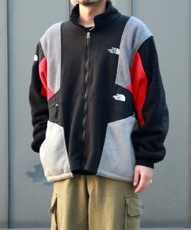 REMAKE SWITCHING FLEECE JACKET-012