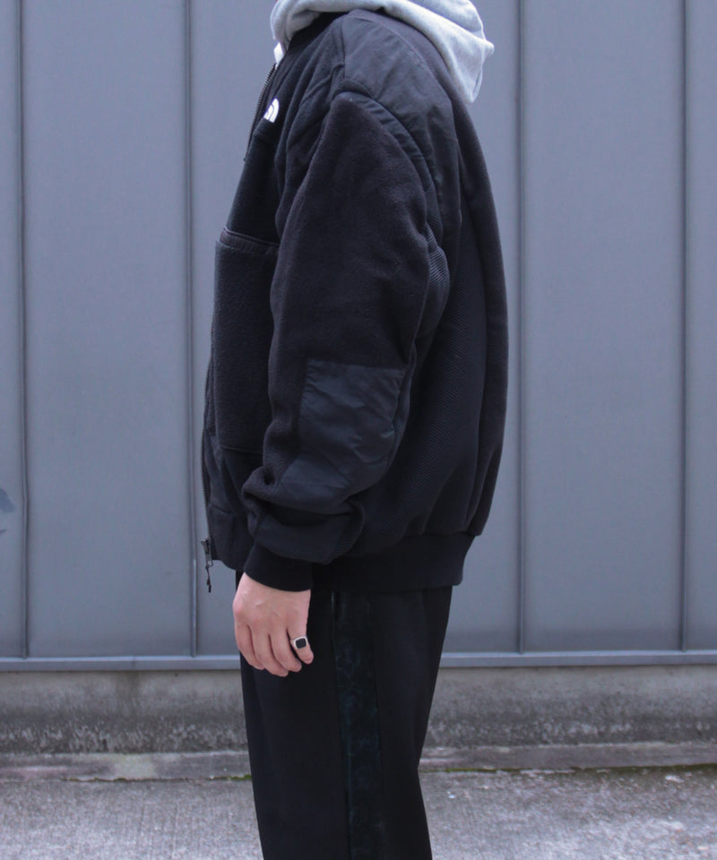 SWITCHING FLEECE BOMBER JACKET