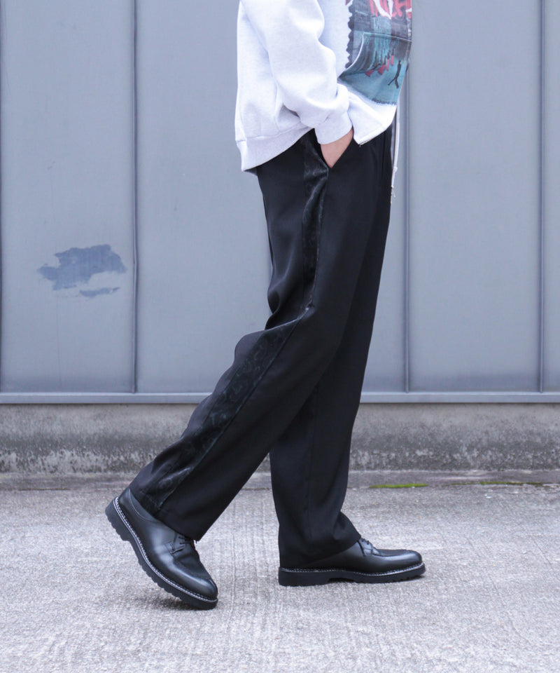 BUENA VISTA ブエナビスタ / SIDE LINE TUCK SLACKS サイドラインタックスラックス ラインパンツ タックパンツ 石塚啓次