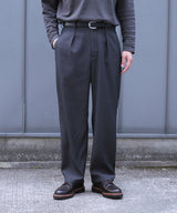 BUENA VISTA ブエナビスタ / SIDE LINE TUCK SLACKS サイドラインタックスラックス ラインパンツ タックパンツ 石塚啓次