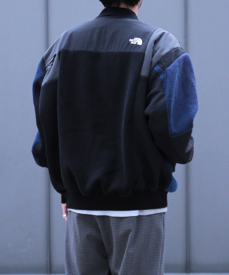 SWITCHING FLEECE BOMBER JACKET