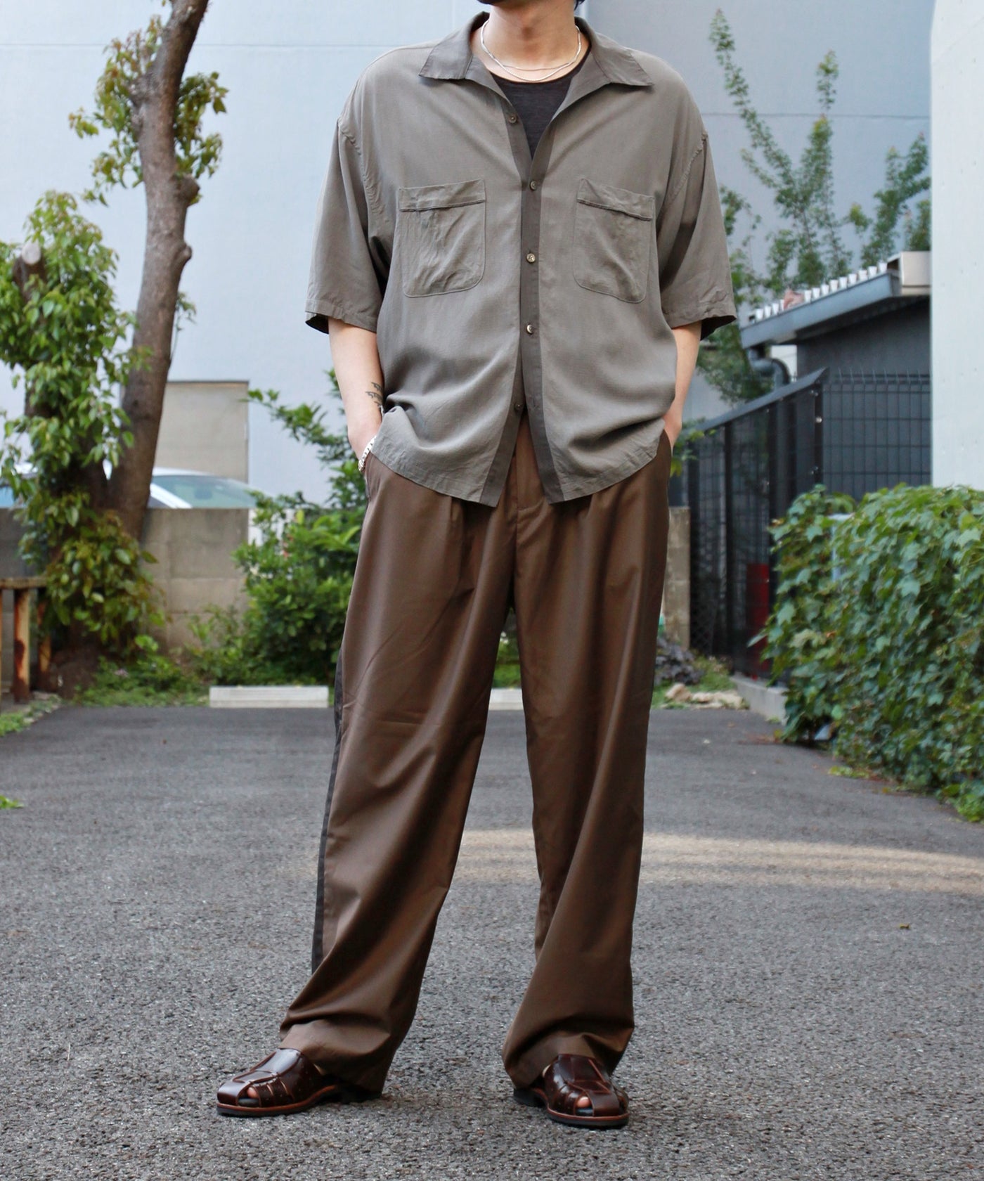 BUENA VISTA ブエナビスタ / SIDE LINE SLACKS サイドライン