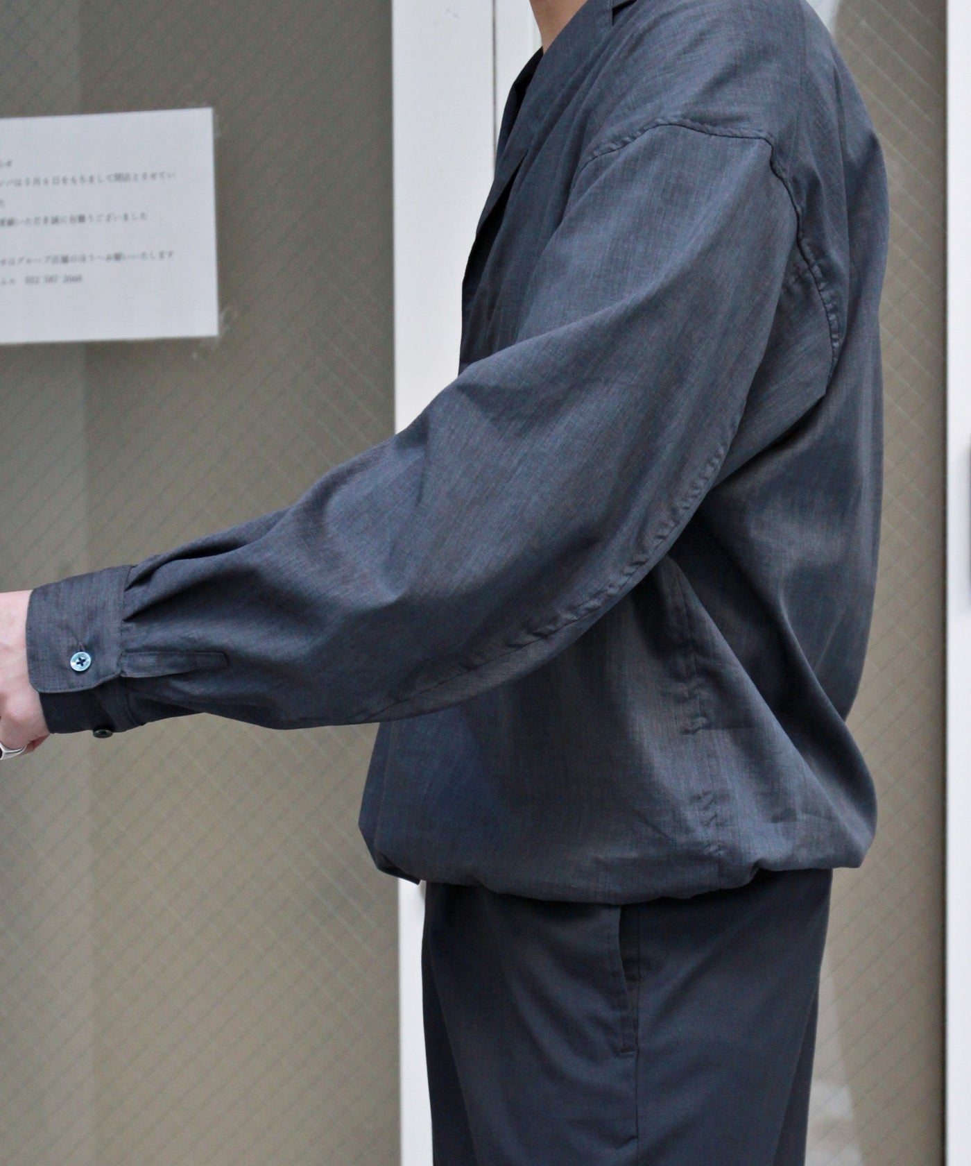 【エゴトリッピング EGO TRIPPING☆】TAILORED SHIRT EGO TRIPPING エゴトリッピング / ZIP TUCK SHIRT ジップタック