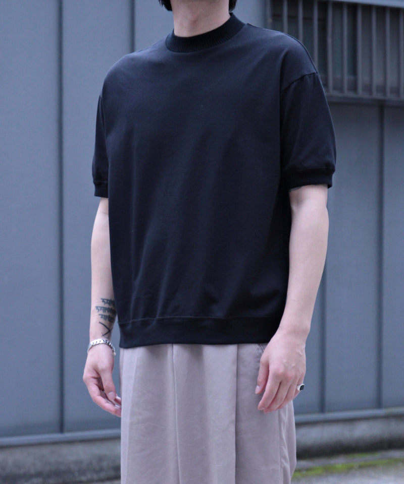 EGO TRIPPING エゴトリッピング / RIB MOCK TEE リブモックTシャツ モックネック モックネックTシャツ