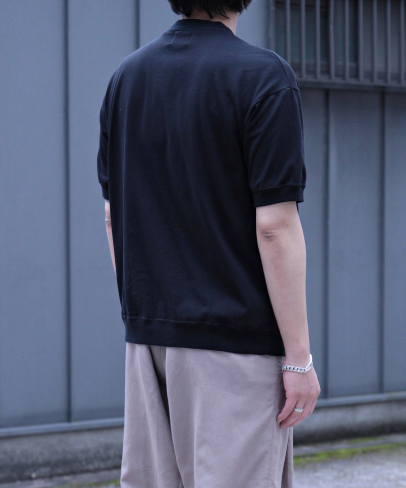 EGO TRIPPING エゴトリッピング / RIB MOCK TEE リブモックTシャツ モックネック モックネックTシャツ