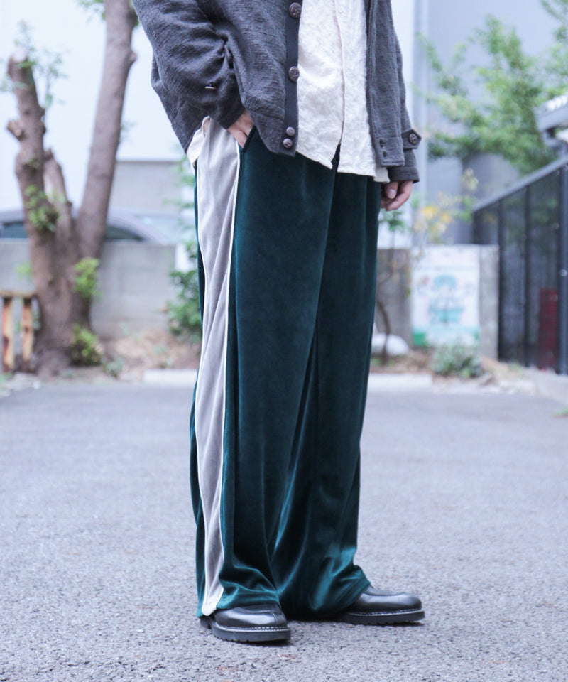 VELOUR TRACK PANTS