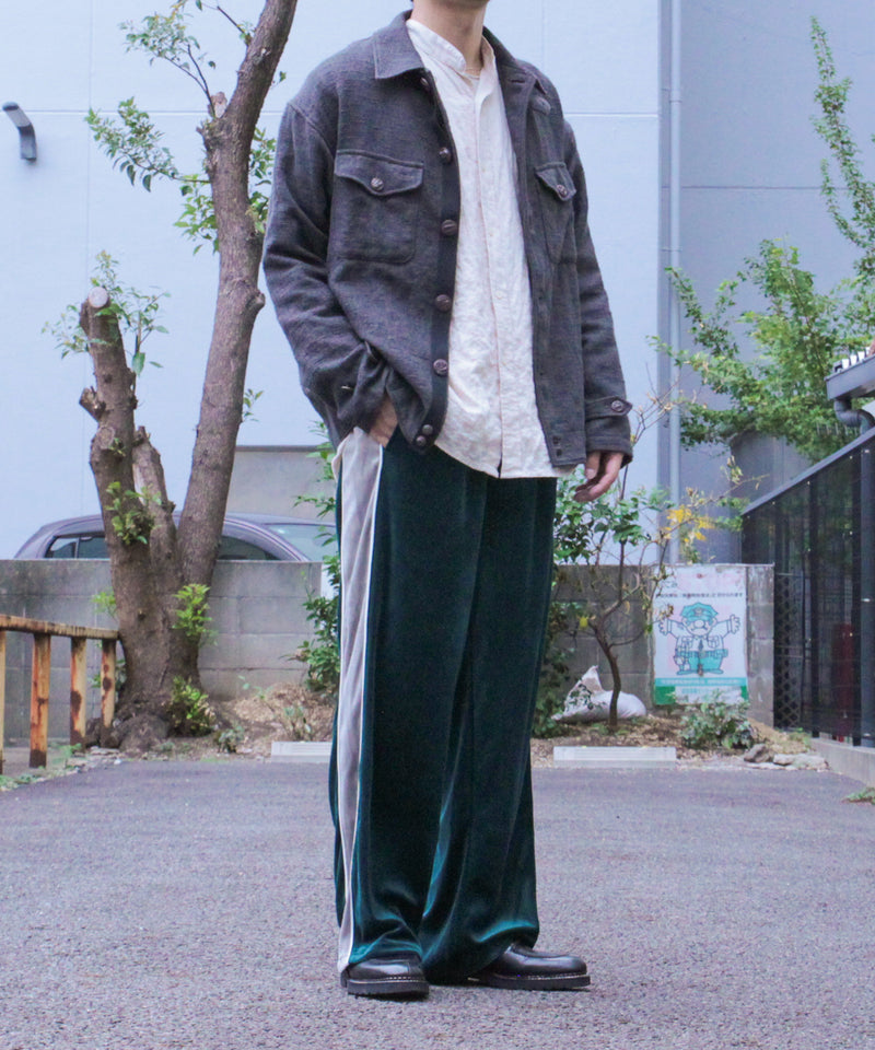 VELOUR TRACK PANTS