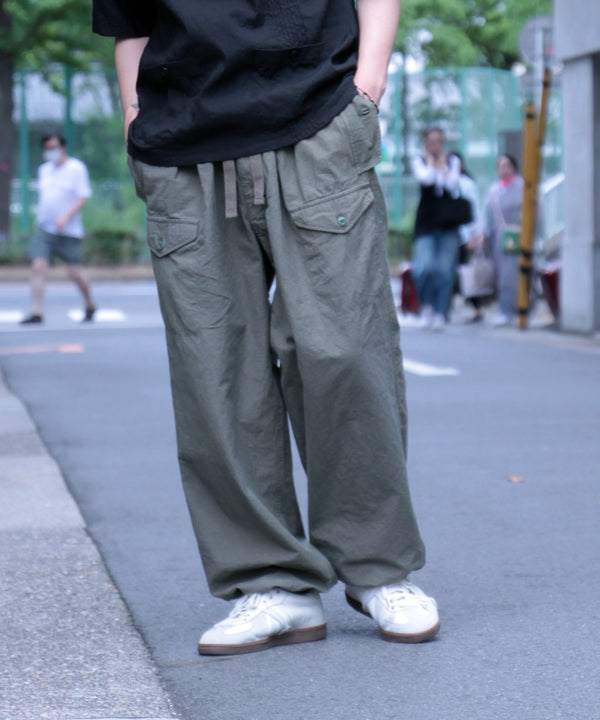 EGO TRIPPING エゴトリッピング / FRENCH ARMY OVERPANTS フレンチアーミーオーバーパンツ オーバーパンツ ミリタリーパンツ