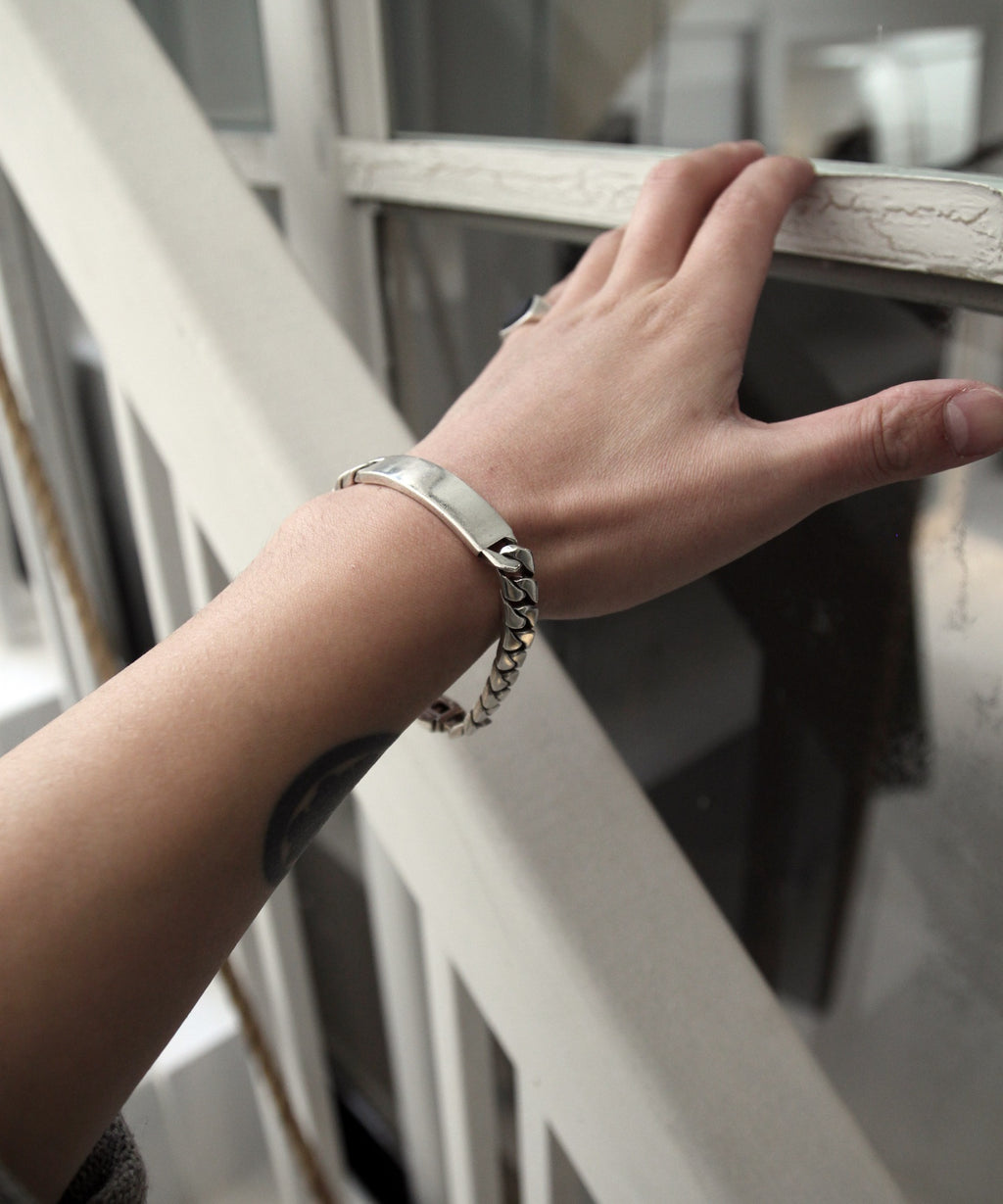 Vintage TIFFANY ID Bracelet-07 / ヴィンテージティファニーIDブレスレット-07 IDブレス – GARROT  STORE