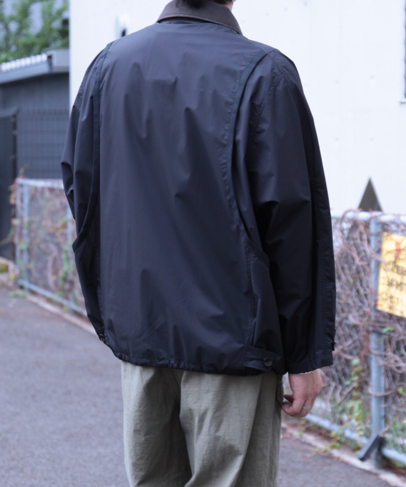 エレファブ ブラック ミリタリージャケット elephant TRIBAL fabrics｜エレファントトライバルファブリック