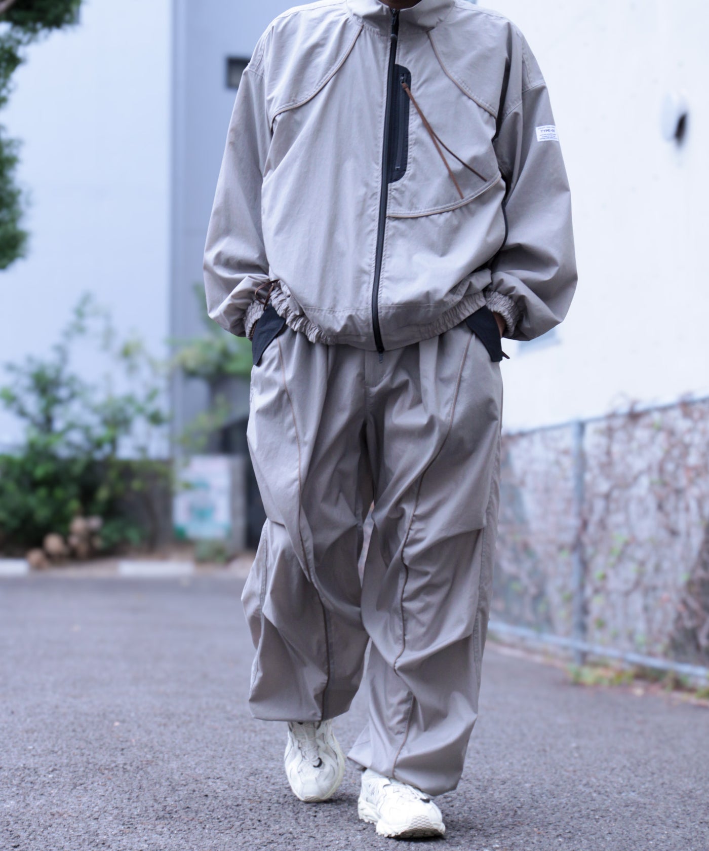 elephant TRIBAL fabrics / 3D Snow Camo Nylon Pants