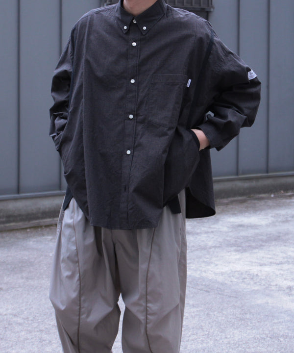  elephant TRIBAL fabrics / Hunting BD Check Shirt エレファントトライブファブリクス エレファブ ボタンダウンシャツ