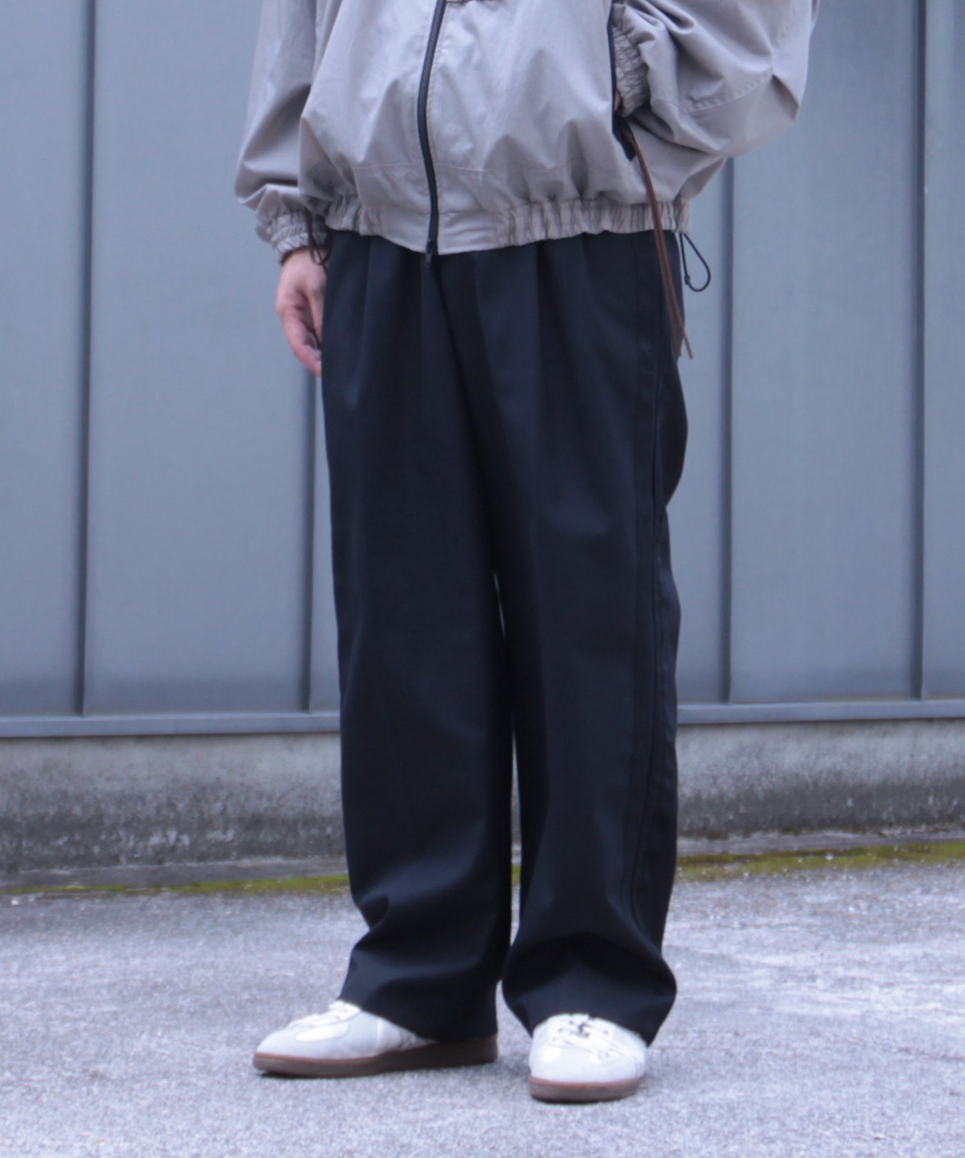 【関税込み】Valentino グリーン ウール トラウザーズ VERYTAGE ベリーテージ / WoolHerinbone ドレスパンツ