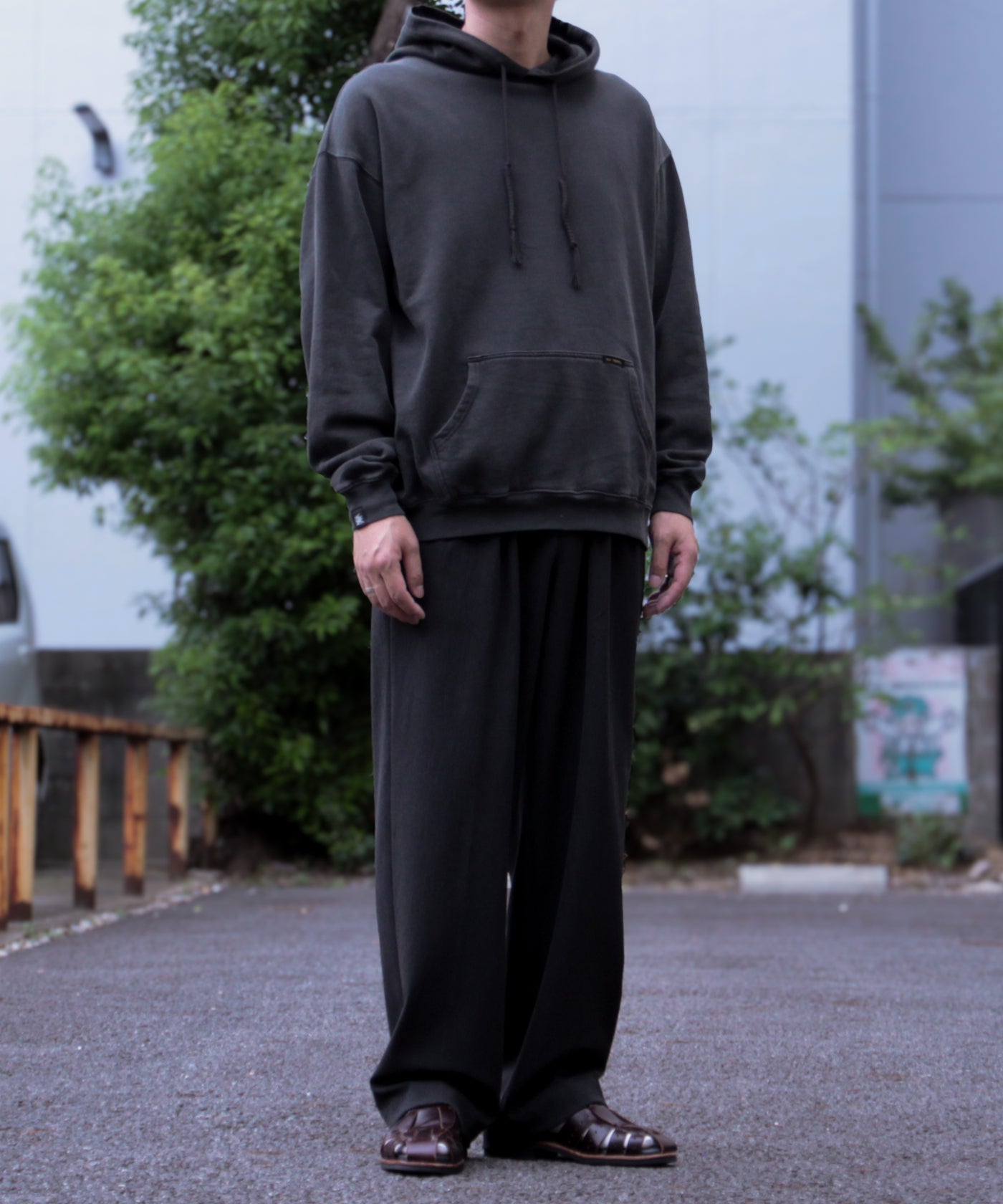 EGO TRIPPING エゴトリッピング / SOFTAGED PARKA パーカー フーディー フェード – GARROT STORE