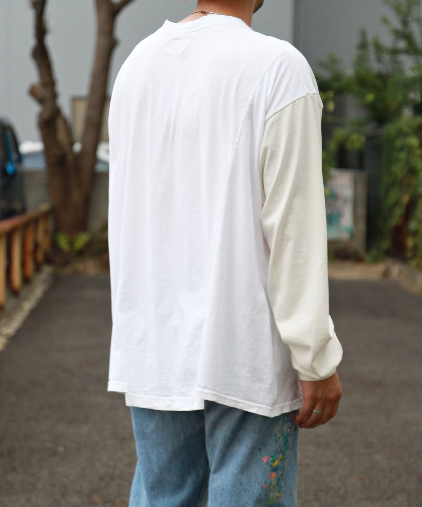 トップス Changes official 12CUT L/S TEE CHANGES チェンジーズ / 12CUT L/S TEE-01 リメイクロンTEE