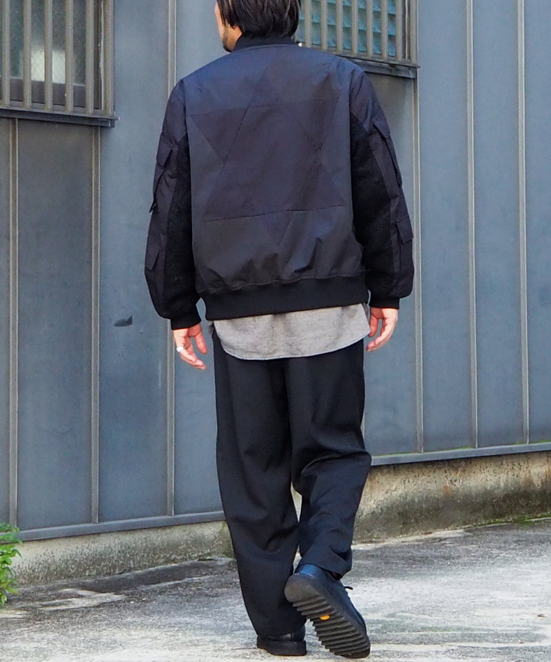 INK / BDU SLEEVE MA-1 インク BDUスリーブMA-1 MA1 ボンバージャケット