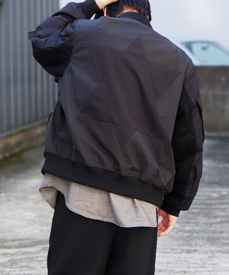 INK / BDU SLEEVE MA-1 インク BDUスリーブMA-1 MA1 ボンバージャケット