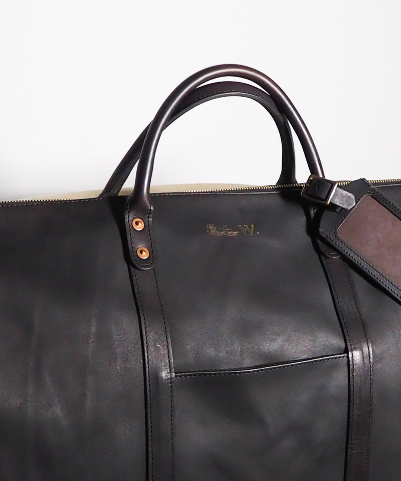 LEATHER TRAVEL BOSTON BAG