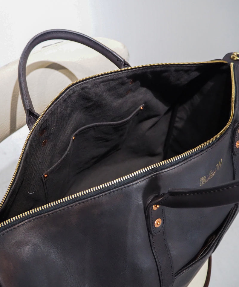 LEATHER TRAVEL BOSTON BAG