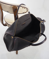 LEATHER TRAVEL BOSTON BAG